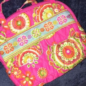 Floral pink bag